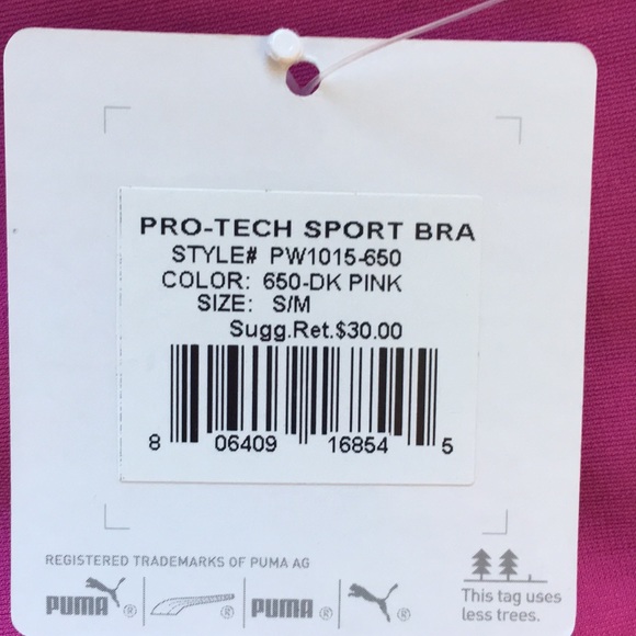 NWT puma pro-tech sports bra - Picture 6 of 6